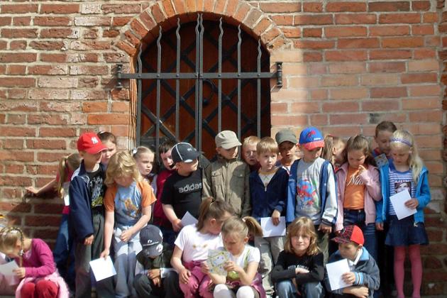 Przedszkolaki na szlaku średniowiecznych obwarowań