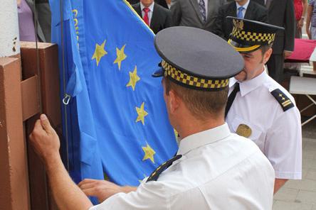 Flaga Honorowa Europy powiewa nad miastem, „Lęborskie Lwy