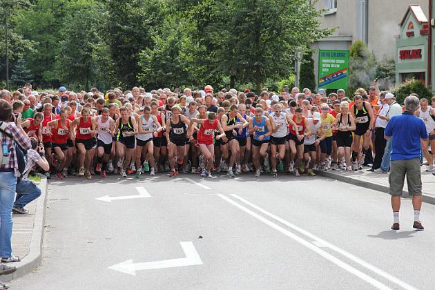 315 uczestników na starcie biegu św. Jakuba
