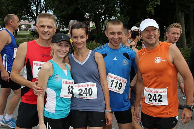 315 uczestników na starcie biegu św. Jakuba