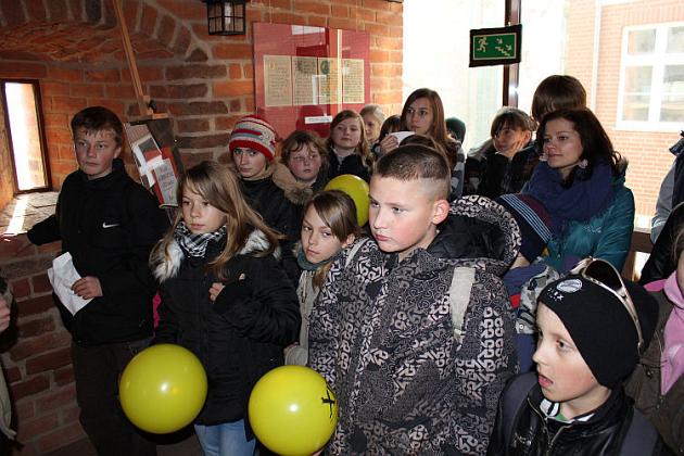 Piesza wyprawa po Lęborku. Pogoda dopisała, humory też