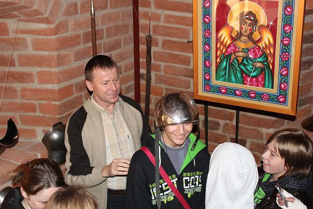 Piesza wyprawa po Lęborku. Pogoda dopisała, humory też