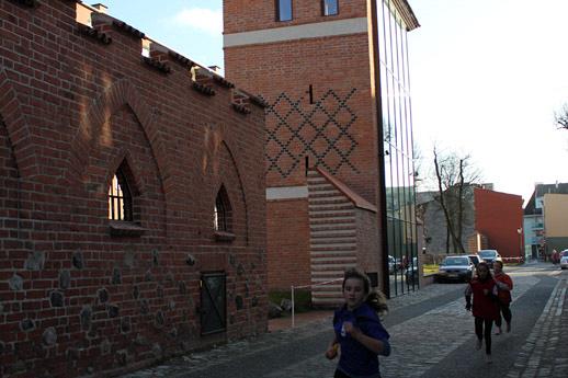 Biegali z Mikołajem