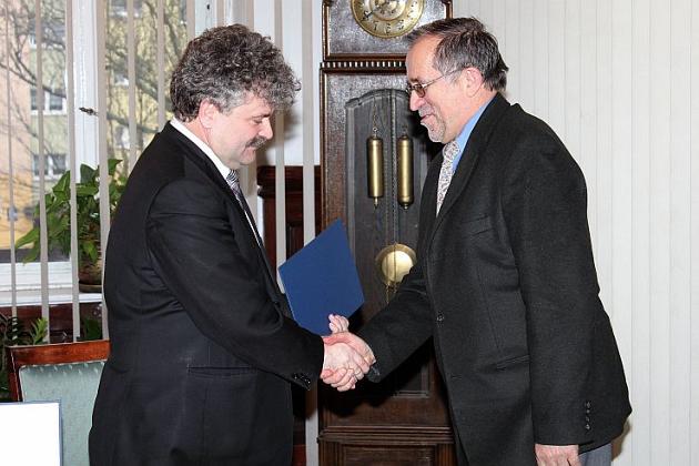 Pogoń Lębork u Burmistrza