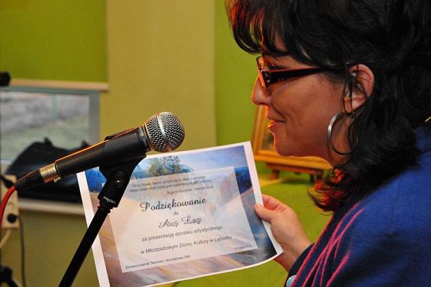 Wystawa malarska lęborczanki w MDK