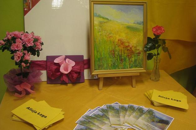 Wystawa malarska lęborczanki w MDK