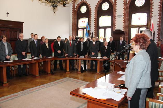 Uczcili minutą ciszy pamięć zmarłego Biskupa