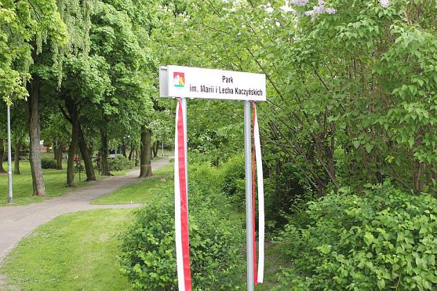 Park im. Marii i Lecha Kaczyńskich otwarty
