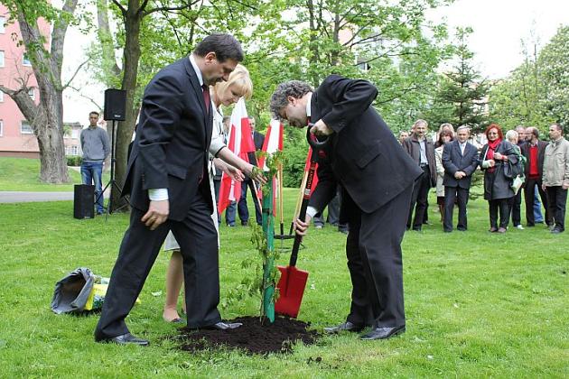 Park im. Marii i Lecha Kaczyńskich otwarty