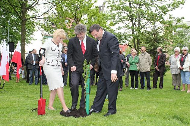 Park im. Marii i Lecha Kaczyńskich otwarty