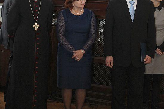 Biskup z kolędą w ratuszu