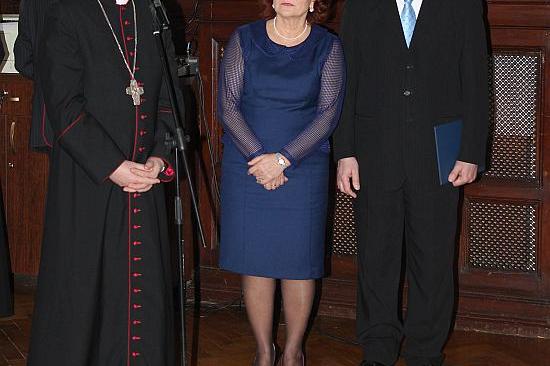 Biskup z kolędą w ratuszu