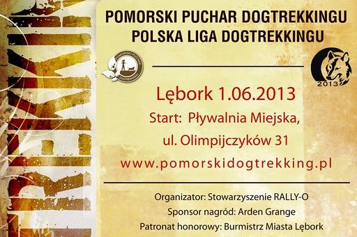 Zawody Dogtrekkingu w Lęborku