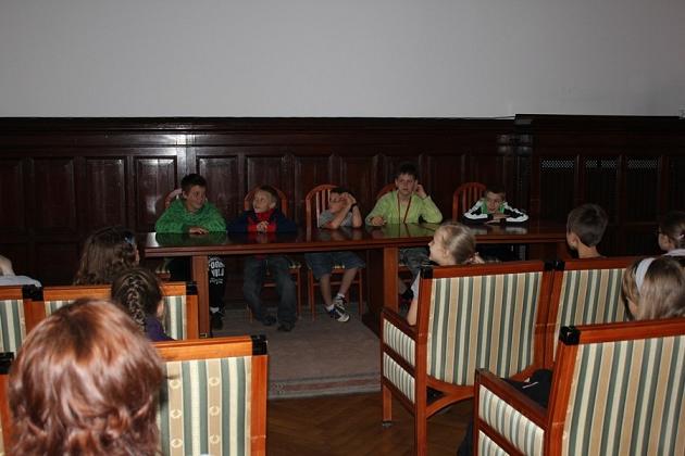 Wizyta uczniów ze szkoły Podstawowej nr 5