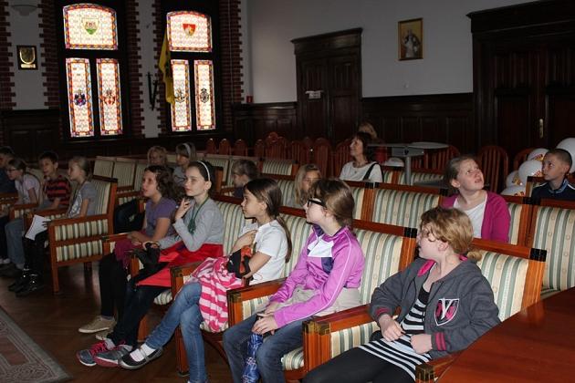 Wizyta uczniów ze szkoły Podstawowej nr 5