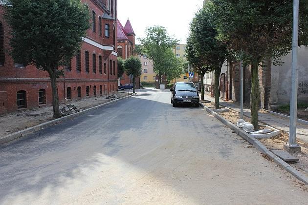 Remont ulic w centrum miasta