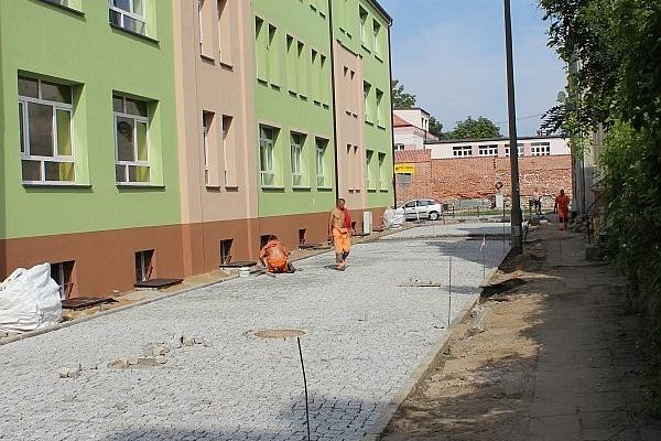 Remont ulic w centrum miasta