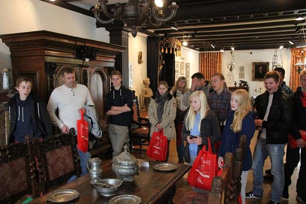 Wizyta pływaków z Norwegii