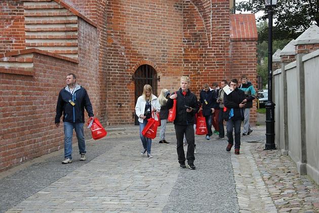 Wizyta pływaków z Norwegii