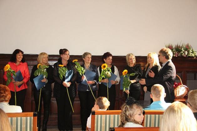 Spotkanie z okazji Dnia Edukacji Narodowej. Wręczano Nagrody Burmistrza Lęborka