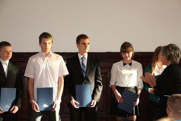 Spotkanie z okazji Dnia Edukacji Narodowej. Wręczano Nagrody Burmistrza Lęborka