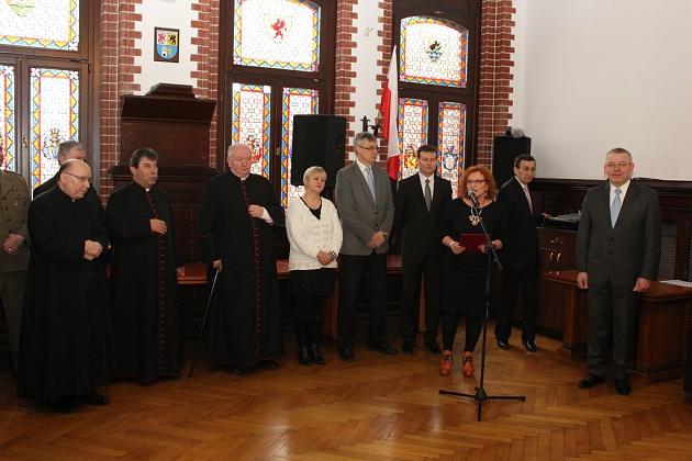 Biskup Kasyna kolędował w ratuszu