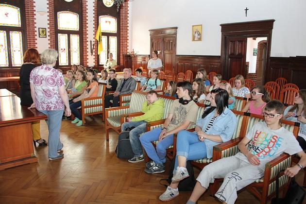 Uczniowie ze Stralsundu z wizytą u lęborskich kolegów