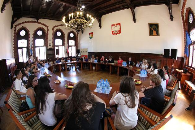 Uczniowie z Turcji i Włoch poznają nasze miasto