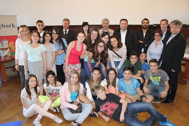 Uczniowie z Turcji i Włoch poznają nasze miasto