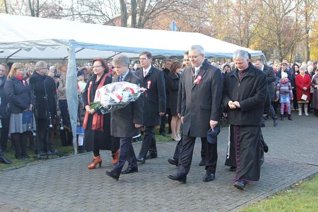 Lębork uczcił 96 rocznicę odzyskania niepodległości