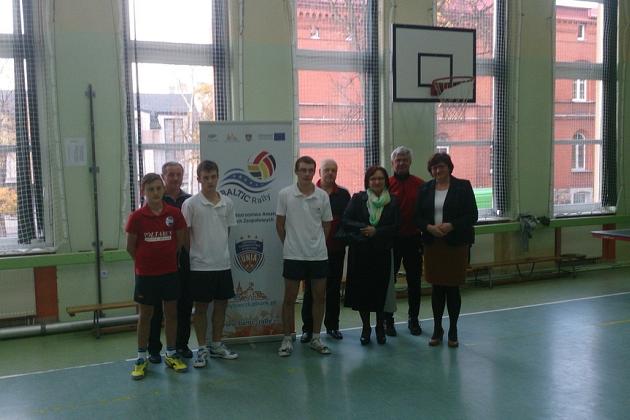 Zajęcia pokazowe z tenisa stołowego w ramach projektu „Baltic Rally”