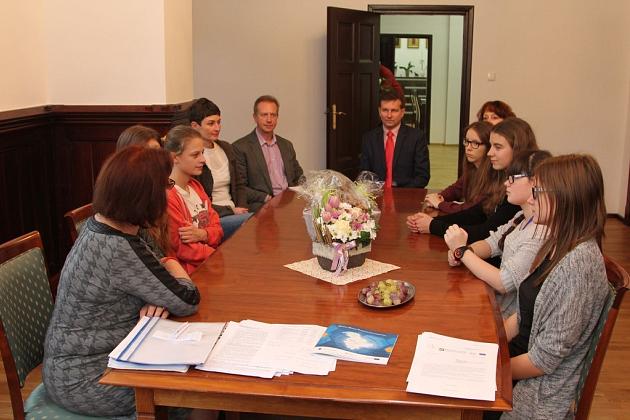 Eduscience z wizytą w Ratuszu