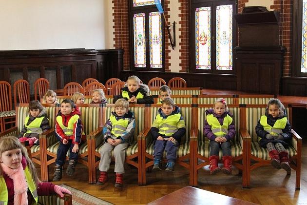 Przedszkolaki w ratuszu