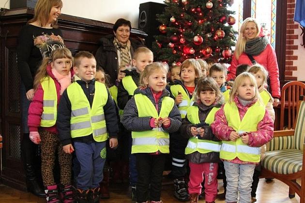 Przedszkolaki w ratuszu