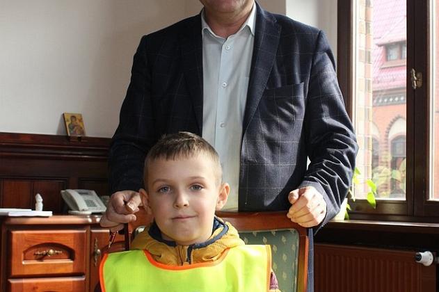 Świąteczna wizyta przedszkolaków