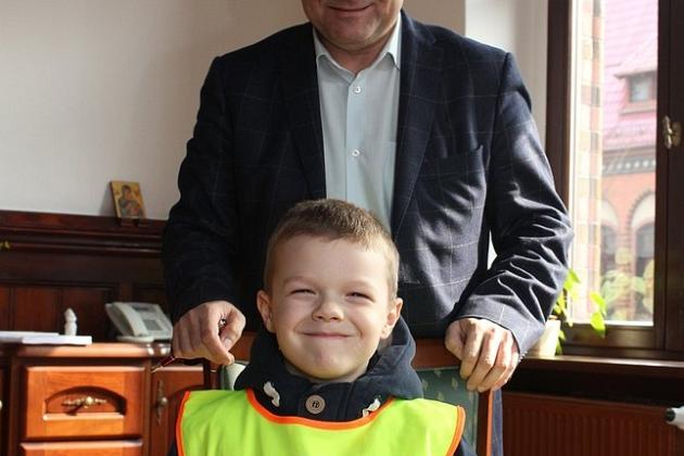 Świąteczna wizyta przedszkolaków