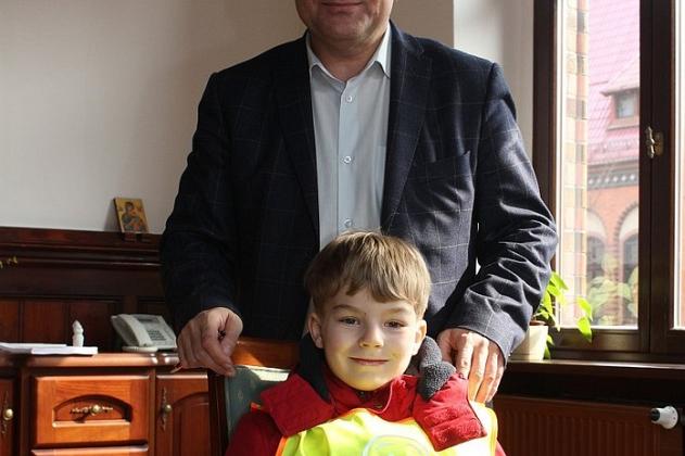 Świąteczna wizyta przedszkolaków