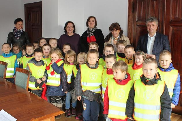 Świąteczna wizyta przedszkolaków