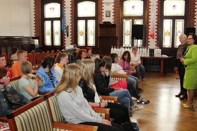 Wizyta uczniów z niemieckiego miasta Stralsund