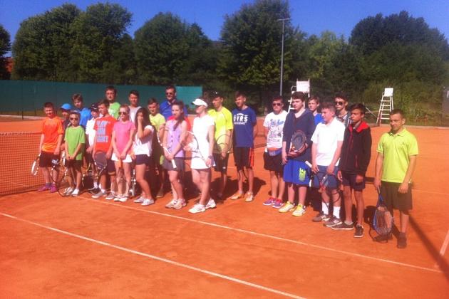 Pierwszy turniej X Wakacyjnego GRAND PRIX Dzieci i Młodzieży w Tenisie rozegrany