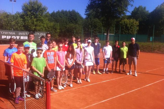 Pierwszy turniej X Wakacyjnego GRAND PRIX Dzieci i Młodzieży w Tenisie rozegrany