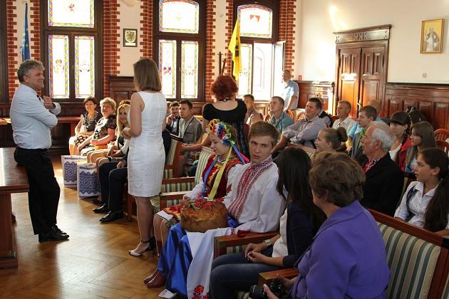 Delegacja z ukraińskiej Bałty w Lęborku