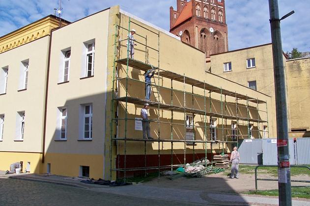 „TERMOMODERNIZACJA BUDYNKU UŻYTECZNOŚCI PUBLICZNEJ – MIEJSKIEGO OŚRODKA POMOCY SPOŁECZNEJ PRZY UL. KARD. WYSZYŃSKIEGO 3 W LĘBORKU”