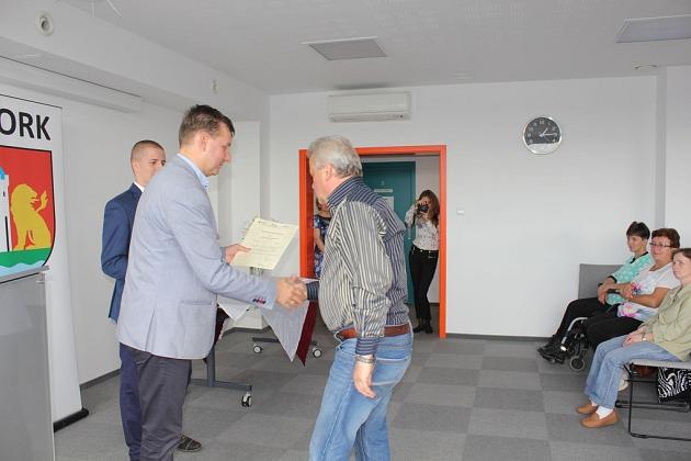 Uroczyste wręczenie certyfikatów w projekcie „e-Lębork”