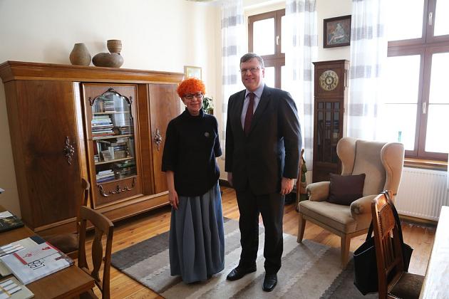 Ambasador Republiki Łotewskiej w Lęborku