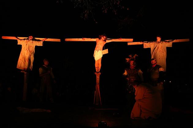 Misterium Męki Pańskiej w Parku Chrobrego