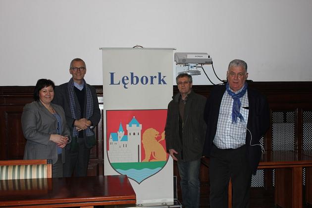 Wizyta delegacji Federacji Europejskich Dróg św. Jakuba w Lęborku