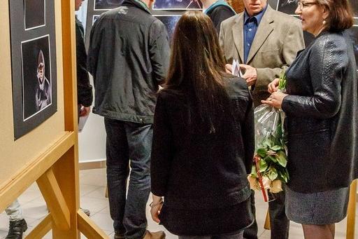 Plon warsztatów fotograficznych na wystawie