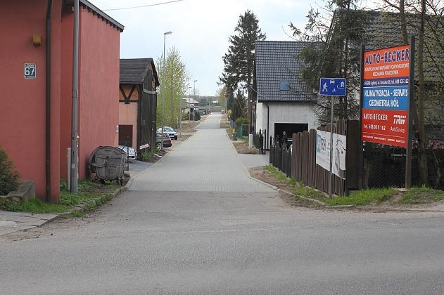 Droga z Buczka na Kossaka wyremontowana