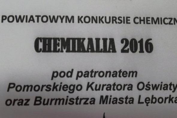 Gimnazjaliści sprawdzili wiedzę z chemii